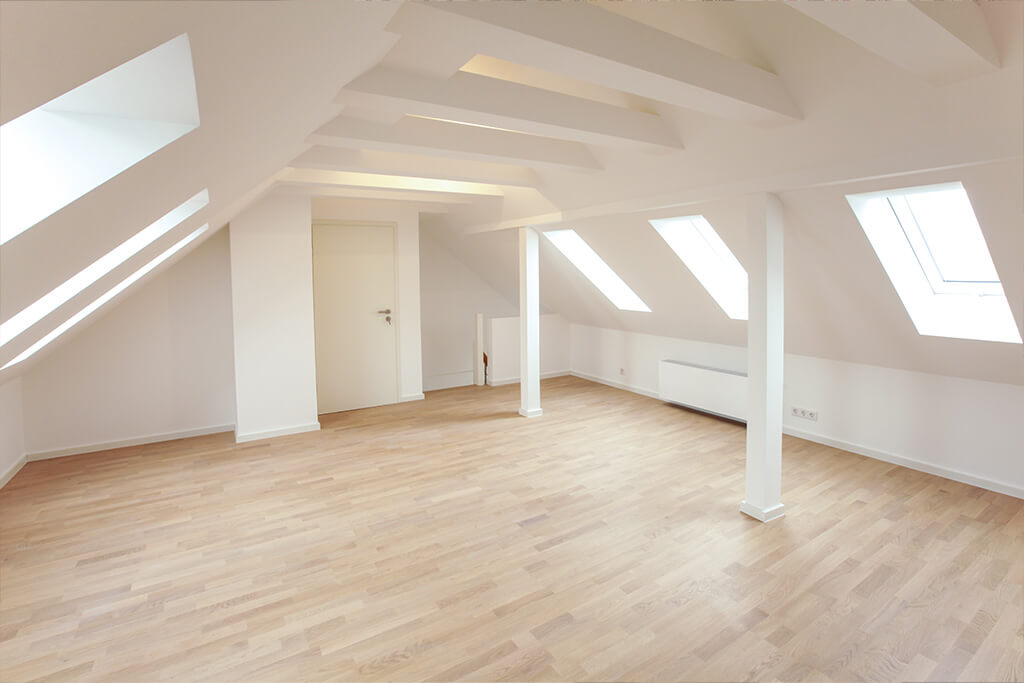 Modernisierte Dachwohnung